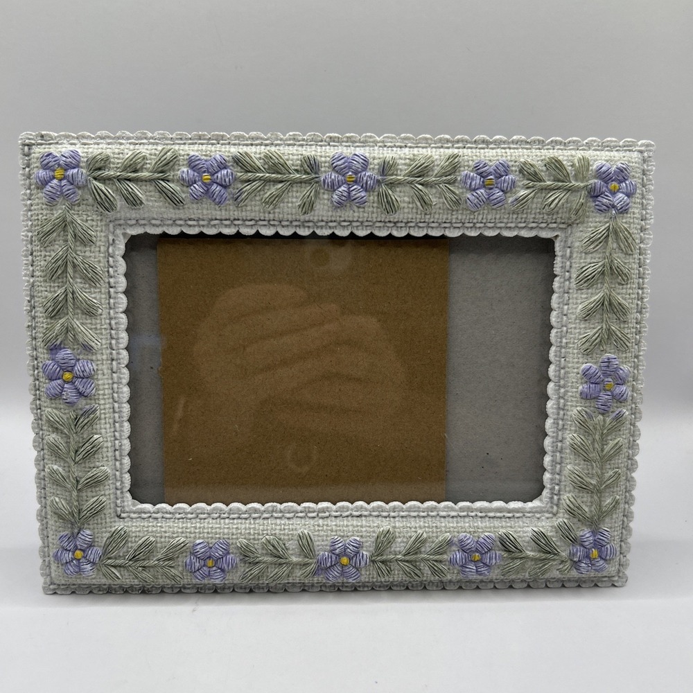 Shabby Chic Floral 4 X 6 Picture Frame – Cottagecore